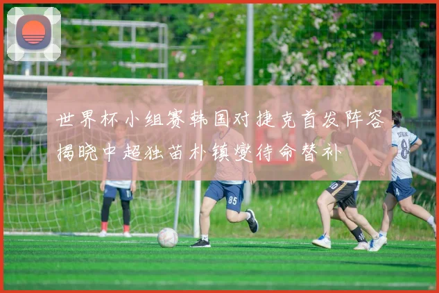 世界杯小组赛韩国对捷克首发阵容揭晓中超独苗朴镇燮待命替补